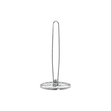 Porte-rouleaux de Cuisine DKD Home Decor Argent Métal (14 x 14 x 29 cm)