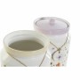 Pot pour ustensiles de cuisine DKD Home Decor Multicouleur Dolomite Shabby Chic (2 Unités)