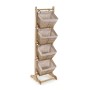 Etagère de salle de bains Versa Nadir Marron 35 x 125 x 35 cm