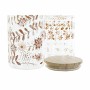 Boîte DKD Home Decor Bambou Verre Borosilicaté Cottage (2 pcs) (10 x 10 x 22 cm) (1400 ml)