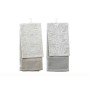 Ensemble de Chiffons DKD Home Decor Gris Beige Coton (2 pcs)