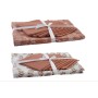 Nappe et serviettes de table DKD Home Decor Coton Terre cuite Blanc (25 x 26 x 0,5 cm) (150 x 250 x 0.5 cm) (2 pcs)