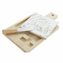 Ensemble à apértif DKD Home Decor Bambou Grès Naturel (3 pcs) (21.5 x 11.8 x 1.5 cm)