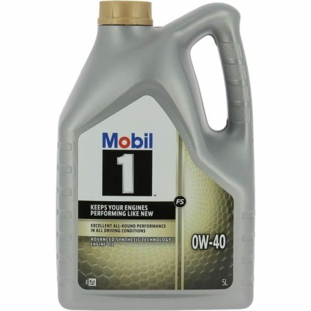 Aceite de Motor para Coche Mobil 0W-40 FS 0w40 5 L