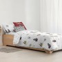 Funda Nórdica Harry Potter Platform 9 3/4 Multicolor 140 x 200 cm Cama de 80