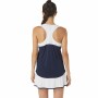 Maillot de Corps de Sport à Manches Coupe Asics Court Bleu Bleu foncé Tennis