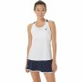 Maillot de Corps de Sport à Manches Coupe Asics Court Blanc Tennis