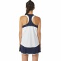 Maillot de Corps de Sport à Manches Coupe Asics Court Blanc Tennis