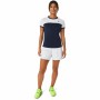 Camiseta Deportiva de Manga Corta Asics Court Azul marino Tenis