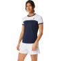 Maillot de Corps de Sport à Manches Coupe Asics Court Blue marine Tennis