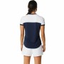 Camiseta Deportiva de Manga Corta Asics Court Azul marino Tenis