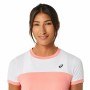 Maillot de Corps de Sport à Manches Coupe Asics Court Rose Tennis