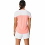 Maillot de Corps de Sport à Manches Coupe Asics Court Rose Tennis