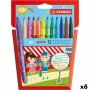 Rotuladores Stabilo POWER Multicolor (6 Unidades)