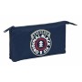 Trousse Fourre-Tout Triple BlackFit8 Bleu 22 x 12 x 3 cm