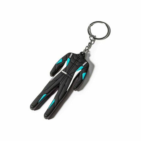 Llavero Sparco Leather Suit Racing Negro