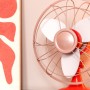Ventilador de Sobremesa Cecotec EnergySilence 1090 RetroDesk 40 W Rojo