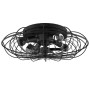 Ventilador de Techo con Luz Cecotec EnergySilence LampAero 650 Iron Design 20 W 70 W