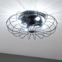 Ventilador de Techo con Luz Cecotec EnergySilence LampAero 650 Iron Design 20 W 70 W