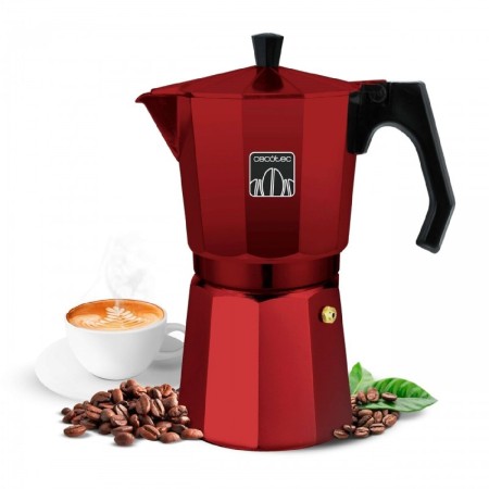 Cafetera Italiana Cecotec Mokclassic 600 Rojo