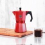 Cafetera Italiana Cecotec Mokclassic 600 Rojo