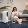 Radiateur à Huile (7 modules) Cecotec ReadyWarm 750 Blanc 1500 W