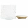 Boîte DKD Home Decor Bambou Verre 2,3 L (13.6 x 13.6 x 23 cm)