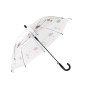 Parapluie DKD Home Decor Gris Acier inoxydable PoE Lila