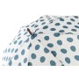 Parapluie DKD Home Decor Bleu Blanc Bois Polyester (3 pcs)