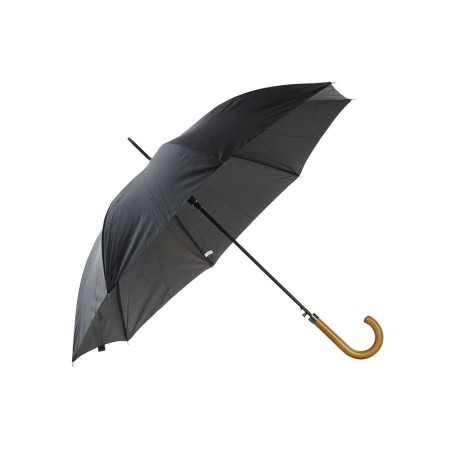 Parapluie DKD Home Decor Noir Bois Bordeaux Pongee (104 x 104 x 87 cm)