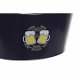 Seau DKD Home Decor Cold Beer Jaune Bois Métal Blue marine (51 x 30 x 18.5 cm)