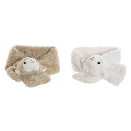 Écharpe DKD Home Decor Taille unique Mouton Polyester 2 Unités