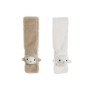 Écharpe DKD Home Decor Taille unique Mouton Polyester 2 Unités