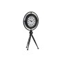 Horloge de table DKD Home Decor Noir Verre Fer (19.5 x 14 x 40 cm)