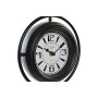 Horloge de table DKD Home Decor Noir Verre Fer (19.5 x 14 x 40 cm)