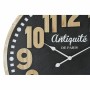 Horloge Murale DKD Home Decor Marron Noir Gris Bois MDF (2 pcs) (80 x 4.5 x 80 cm)