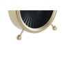 Horloge de table DKD Home Decor Noir Fer Doré (17 x 6 x 18 cm)