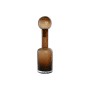 Vase Home ESPRIT Marron Verre Moderne 12,5 X 12,5 X 43,5 cm