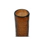 Vase Home ESPRIT Marron Verre Moderne 12,5 X 12,5 X 43,5 cm