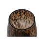 Vase Home ESPRIT Marron Noir Verre Moderne 16,5 x 16,5 x 29 cm