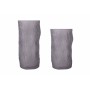 Jarrón Home ESPRIT Gris Cristal Moderno 13 x 13 x 21 cm