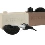 Porte-savon Home ESPRIT Terre cuite ABS Dolomite (2 Unités)