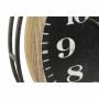 Horloge Murale DKD Home Decor Verre Noir Blanc Fer Bois MDF (2 pcs) (62 x 7 x 79 cm)
