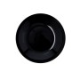 Assiette creuse Quid Select Basic Noir Mélamine 23 cm (24 Unités)