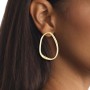 Boucles d´oreilles Femme Calvin Klein SCULPTURAL Acier inoxydable Doré