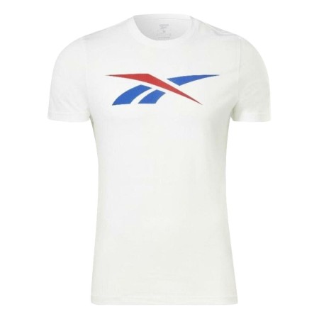 Camiseta de Manga Corta Hombre Reebok GS VECTOR TEE 100065058 Blanco