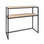 Mueble Auxiliar Vinthera Moa Metal Madera MDF 78 x 27 x 77 cm (4 Unidades)