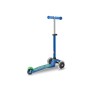 Patinete Scooter Micro Mini DELUXE LED Crystal Blue Azul