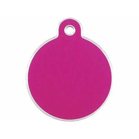 Placa identificativa Imarc Circle Rosa