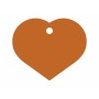 Plaque d'identification Imarc Heart Orange